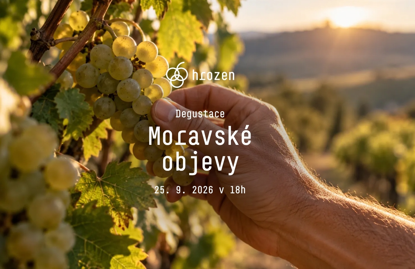 Degustace Moravské objevy, pátek 25. 9. 2026